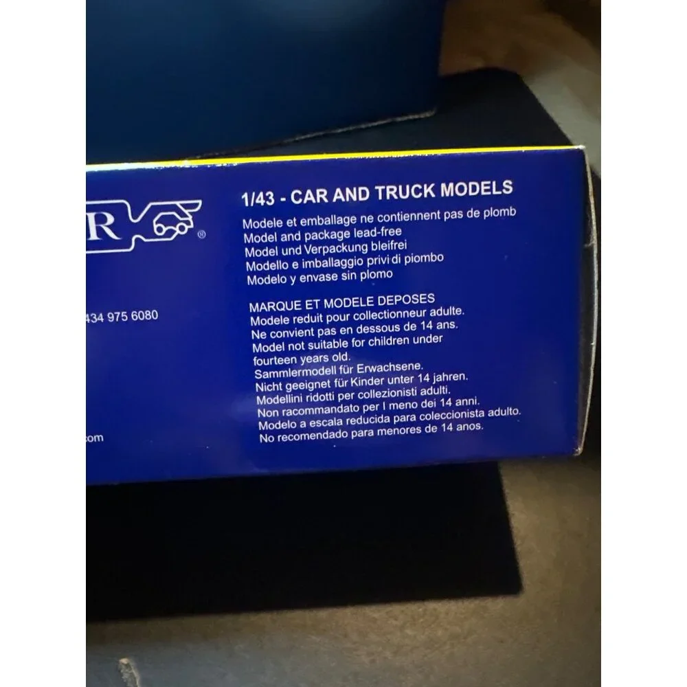 Eligor 1/43 Michelin Citroen 500 KG Model Car Yellow‎ Blue Die-Cast Display Box